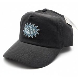 Katin Amoeba Hat Black Corduroy Snapback Surf Cap SP25HTAMO-BKWS-O/S NEW
